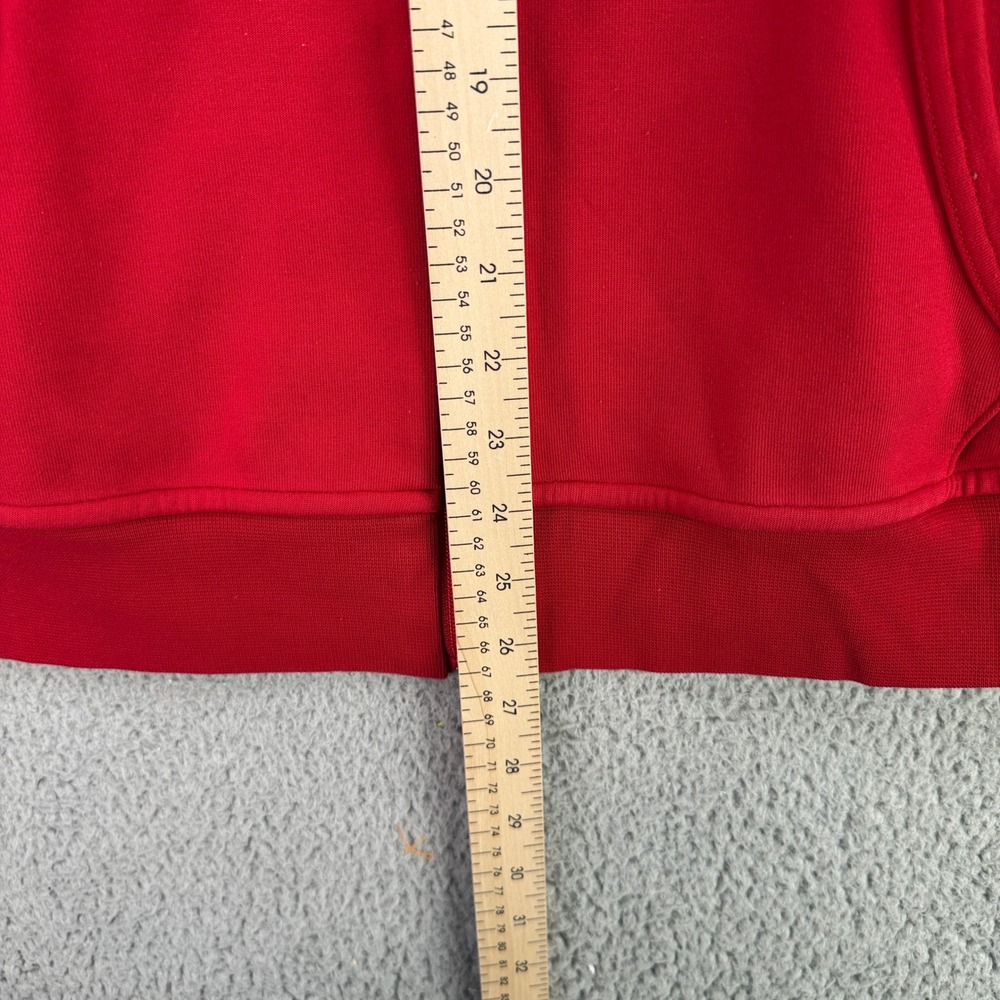 Polo Ralph Lauren Full Zip Hoodie Mens Large Red Embroidered Pony Logo - Picture 5 of 8